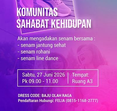 komunitas sahabat kehidupan 27 juni 26