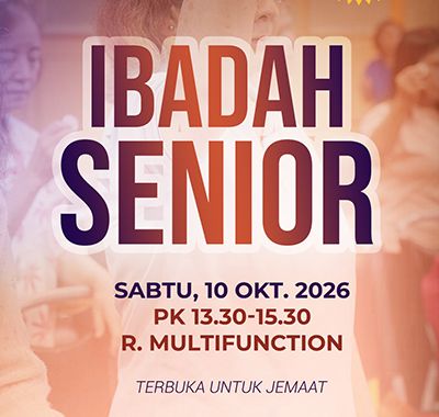 ibadah senior 10 okt