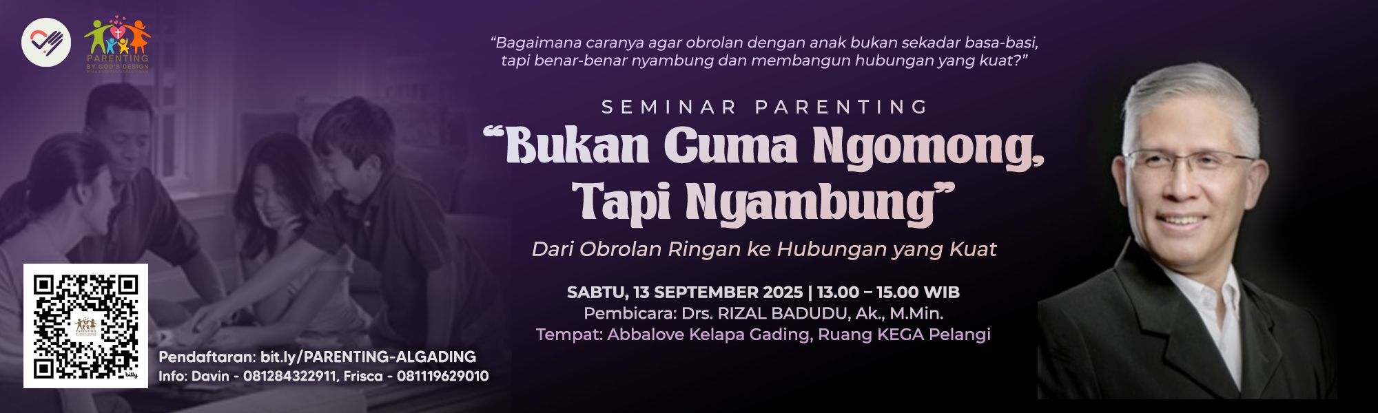 Seminar Parenting 13 Sept
