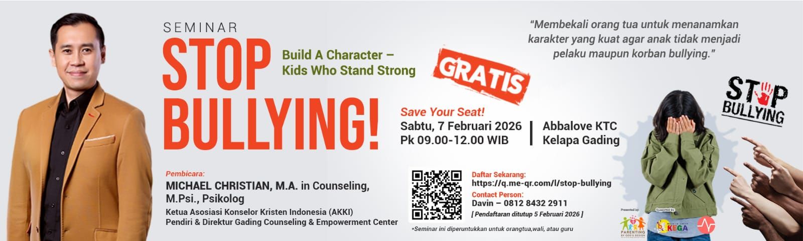 Seminar Stop Bullying 7 februari 2026