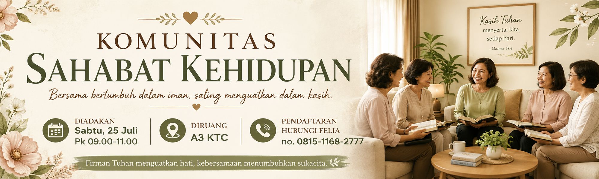 komunitas sahabat kehidupan 25 jul